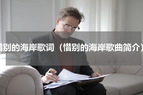 惜别的海岸歌词（惜别的海岸歌曲简介）