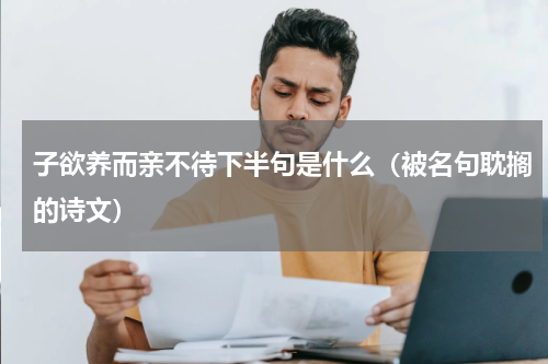 子欲养而亲不待下半句是什么（被名句耽搁的诗文）