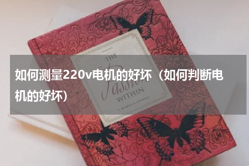 如何测量220v电机的好坏（如何判断电机的好坏）