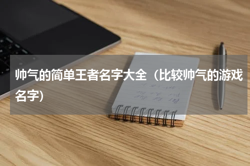 帅气的简单王者名字大全（比较帅气的游戏名字）