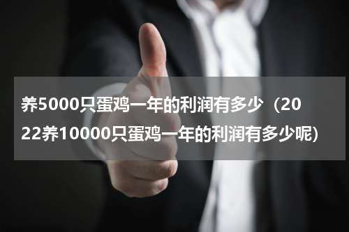 养5000只蛋鸡一年的利润有多少（2022养10000只蛋鸡一年的利润有多少呢）