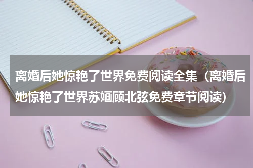 离婚后她惊艳了世界免费阅读全集（离婚后她惊艳了世界苏婳顾北弦免费章节阅读）