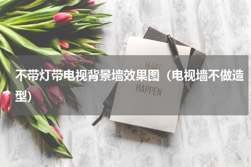 不带灯带电视背景墙效果图（电视墙不做造型）