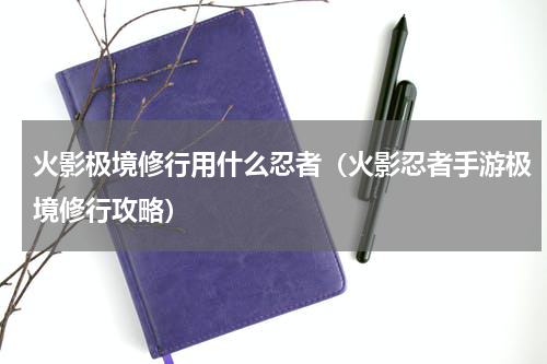 火影极境修行用什么忍者（火影忍者手游极境修行攻略）