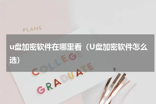 u盘加密软件在哪里看（U盘加密软件怎么选）