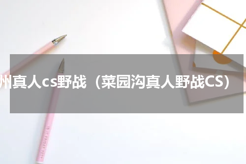 儋州真人cs野战（菜园沟真人野战CS）