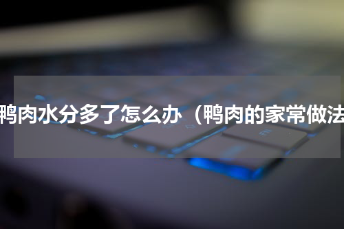 熟鸭肉水分多了怎么办（鸭肉的家常做法）