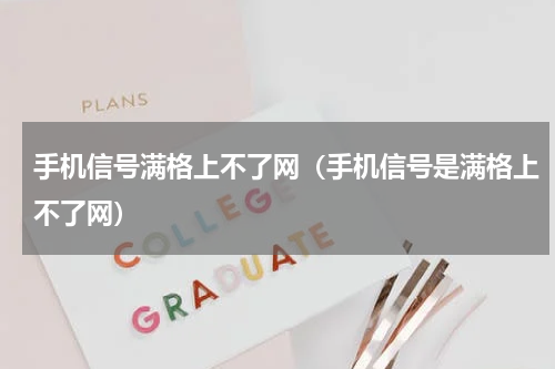 手机信号满格上不了网（手机信号是满格上不了网）