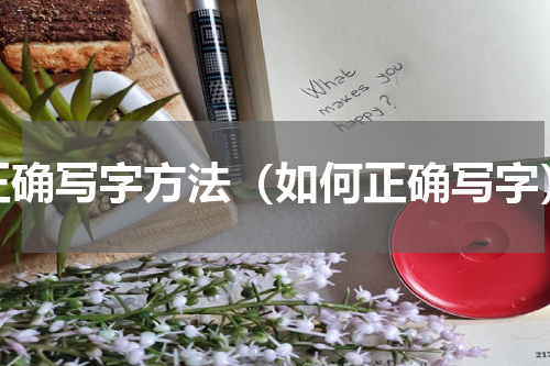 正确写字方法（如何正确写字）