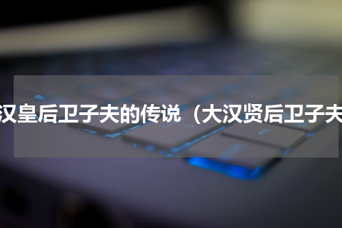 大汉皇后卫子夫的传说（大汉贤后卫子夫）