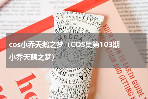 cos小乔天鹅之梦（COS集第103期小乔天鹅之梦）