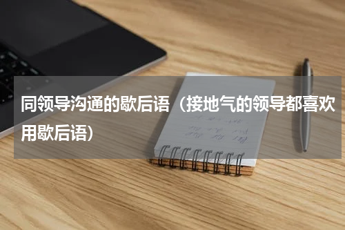 同领导沟通的歇后语（接地气的领导都喜欢用歇后语）