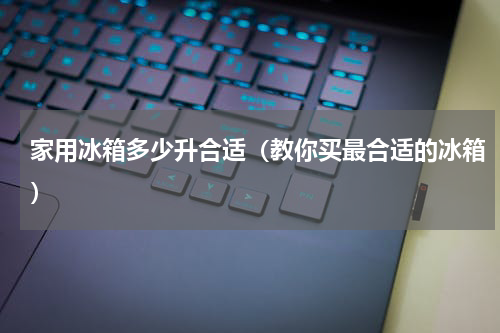 家用冰箱多少升合适（教你买最合适的冰箱）