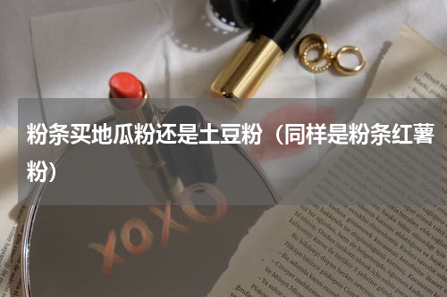 粉条买地瓜粉还是土豆粉（同样是粉条红薯粉）