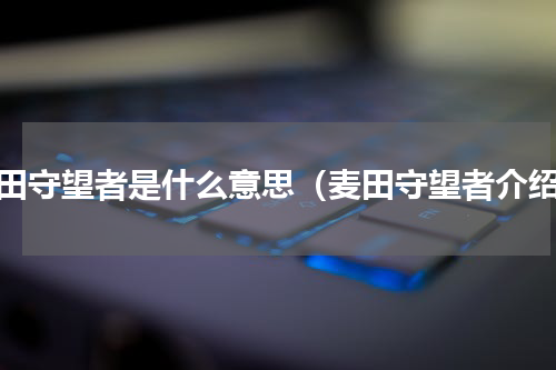 麦田守望者是什么意思（麦田守望者介绍）