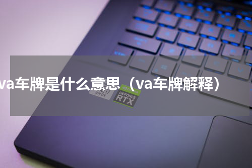 va车牌是什么意思（va车牌解释）