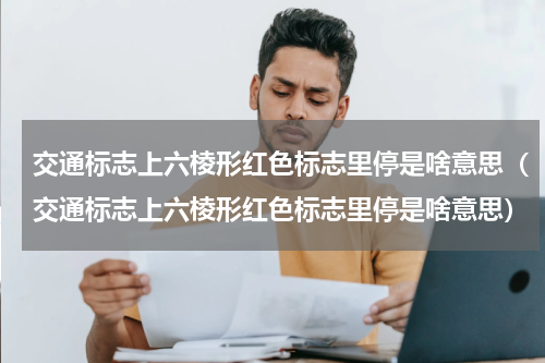 交通标志上六棱形红色标志里停是啥意思（交通标志上六棱形红色标志里停是啥意思）
