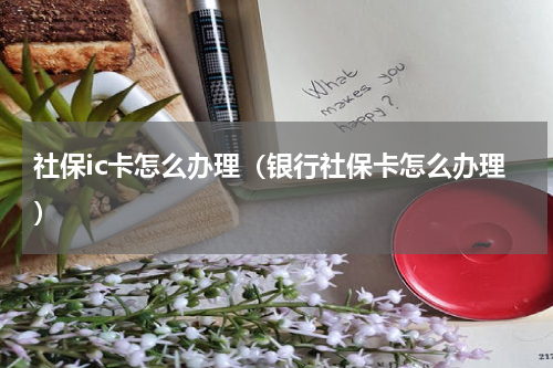 社保ic卡怎么办理（银行社保卡怎么办理）
