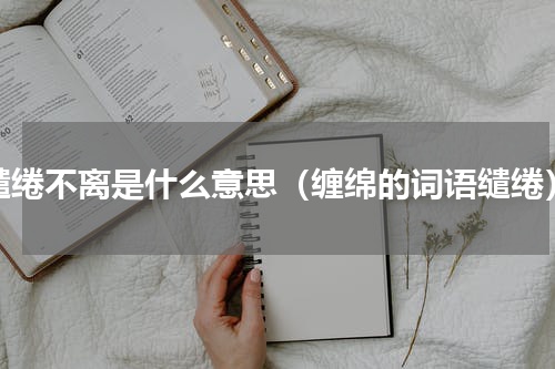 缱绻不离是什么意思（缠绵的词语缱绻）