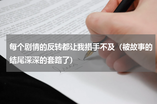 每个剧情的反转都让我措手不及（被故事的结尾深深的套路了）