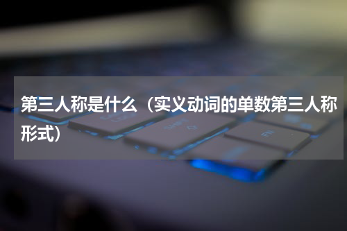 第三人称是什么（实义动词的单数第三人称形式）