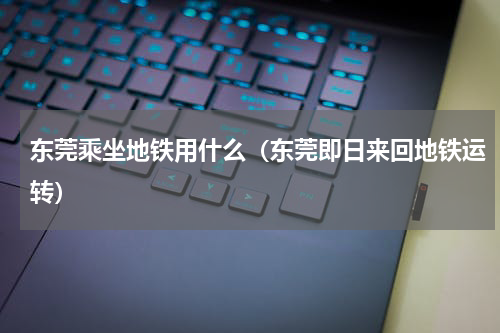 东莞乘坐地铁用什么（东莞即日来回地铁运转）