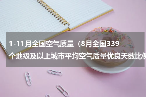 1-11月全国空气质量（8月全国339个地级及以上城市平均空气质量优良天数比例达86.3）