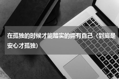 在孤独的时候才能踏实的拥有自己（到底是安心才孤独）