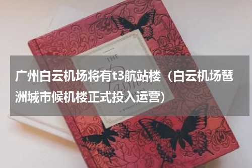 广州白云机场将有t3航站楼（白云机场琶洲城市候机楼正式投入运营）