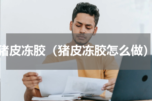 猪皮冻胶（猪皮冻胶怎么做）