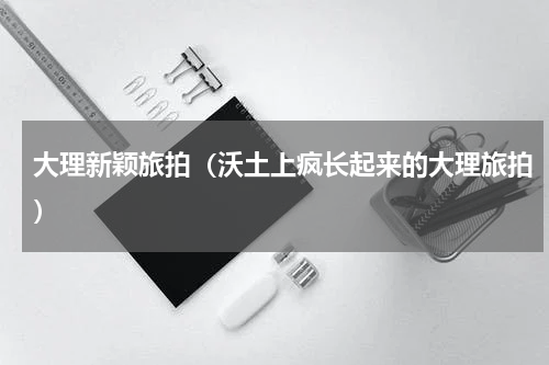 大理新颖旅拍（沃土上疯长起来的大理旅拍）