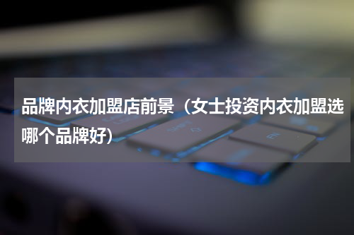 品牌内衣加盟店前景（女士投资内衣加盟选哪个品牌好）