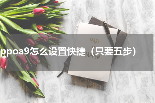 oppoa9怎么设置快捷（只要五步）