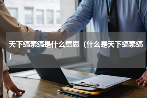 天下缟素缟是什么意思（什么是天下缟素缟）