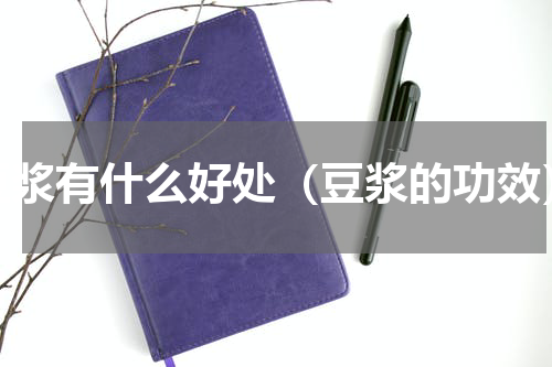 豆浆有什么好处（豆浆的功效）