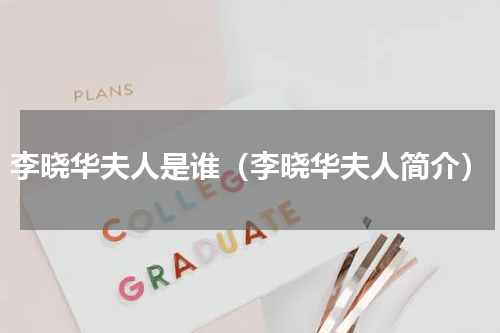 李晓华夫人是谁（李晓华夫人简介）