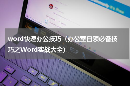 word快速办公技巧（办公室白领必备技巧之Word实战大全）