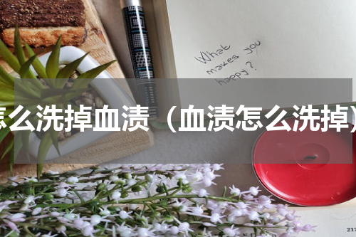 怎么洗掉血渍（血渍怎么洗掉）