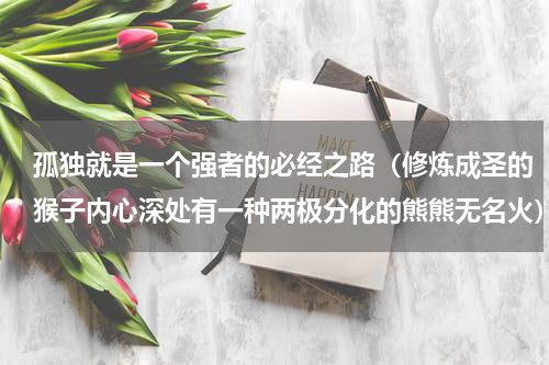 孤独就是一个强者的必经之路（修炼成圣的猴子内心深处有一种两极分化的熊熊无名火）