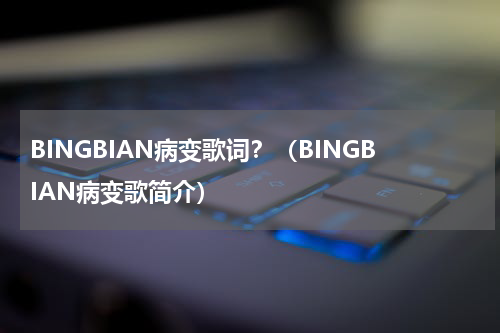 BINGBIAN病变歌词？（BINGBIAN病变歌简介）