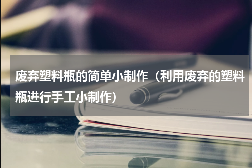 废弃塑料瓶的简单小制作（利用废弃的塑料瓶进行手工小制作）