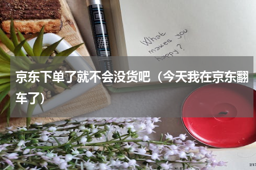京东下单了就不会没货吧（今天我在京东翻车了）