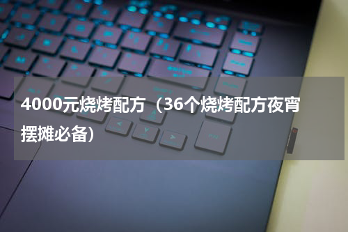 4000元烧烤配方（36个烧烤配方夜宵摆摊必备）