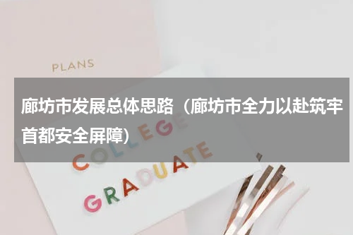 廊坊市发展总体思路（廊坊市全力以赴筑牢首都安全屏障）