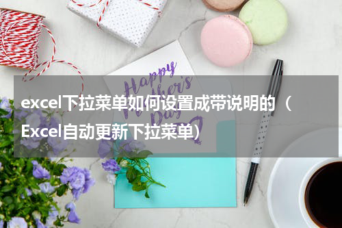 excel下拉菜单如何设置成带说明的（Excel自动更新下拉菜单）