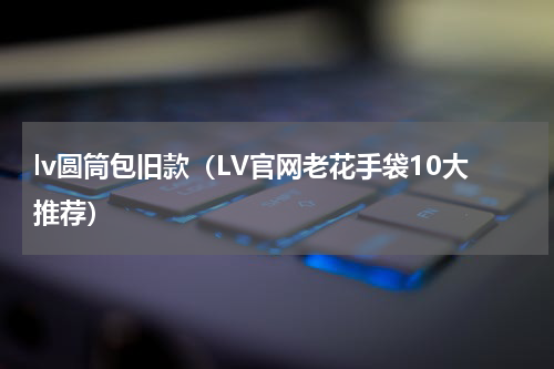 lv圆筒包旧款（LV官网老花手袋10大推荐）