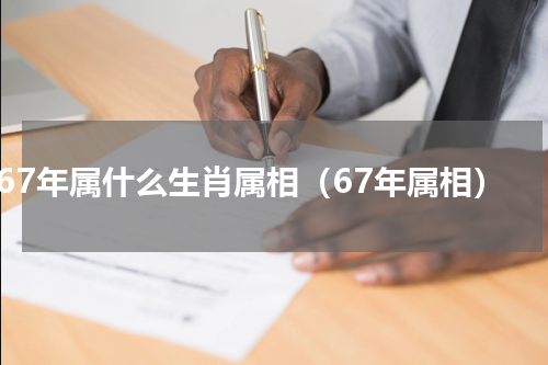 67年属什么生肖属相（67年属相）