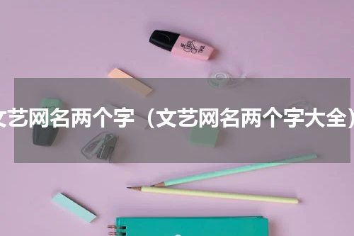 文艺网名两个字（文艺网名两个字大全）