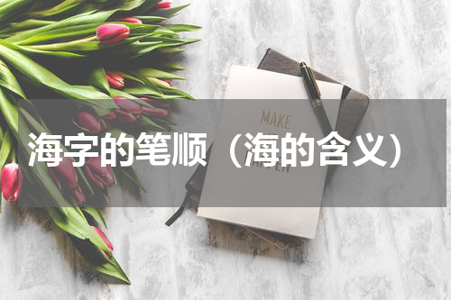 海字的笔顺（海的含义）