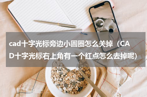 cad十字光标旁边小圆圈怎么关掉（CAD十字光标右上角有一个红点怎么去掉呢）